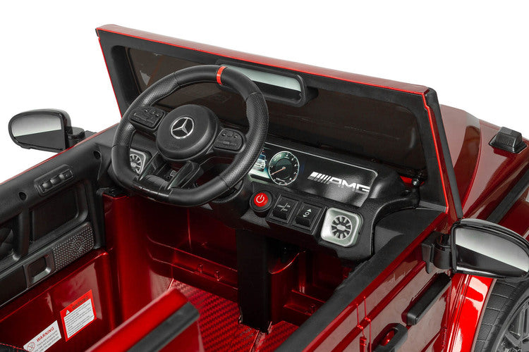 Battery Car Mercedes Benz G63 Amg Red Caretero Toyz
