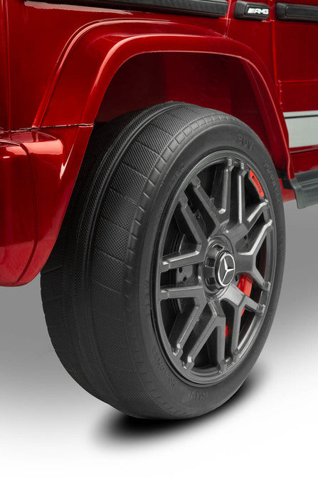 Battery Car Mercedes Benz G63 Amg Red Caretero Toyz