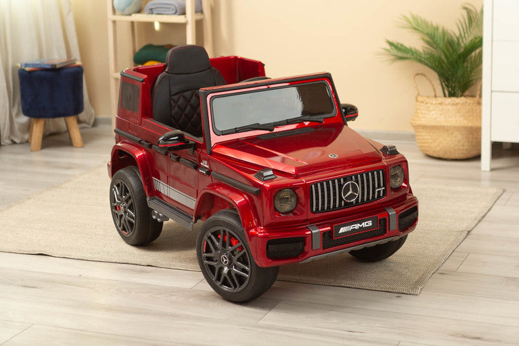 Battery Car Mercedes Benz G63 Amg Red Caretero Toyz