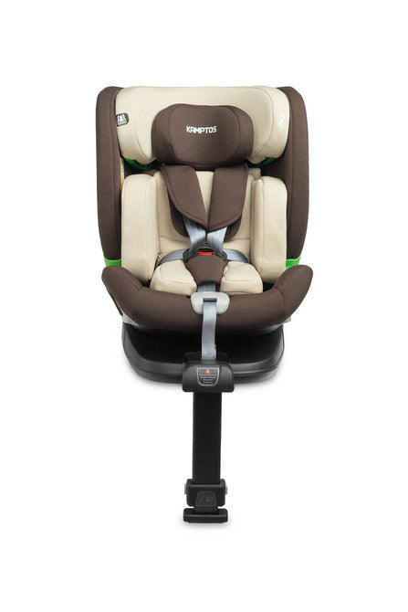 Scaun auto Kamptos i-Size IsoFix 0-36kg Bej Caretero