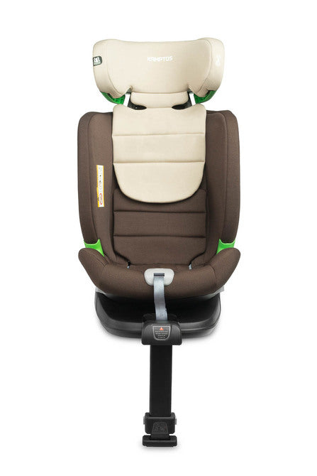 Scaun auto Kamptos i-Size IsoFix 0-36kg Bej Caretero