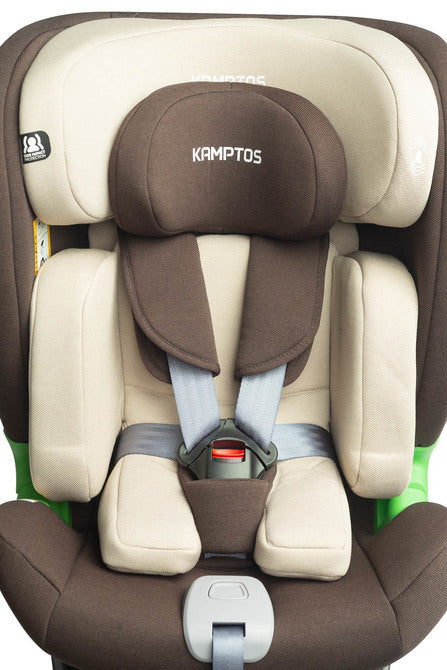 Scaun auto Kamptos i-Size IsoFix 0-36kg Bej Caretero