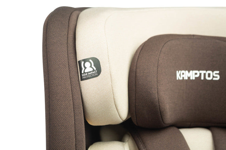 Scaun auto Kamptos i-Size IsoFix 0-36kg Bej Caretero