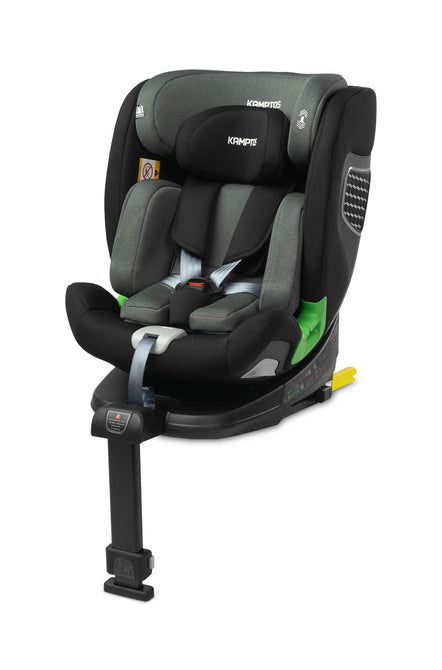 Scaun auto Kamptos i-Size IsoFix 0-36kg Gri Caretero