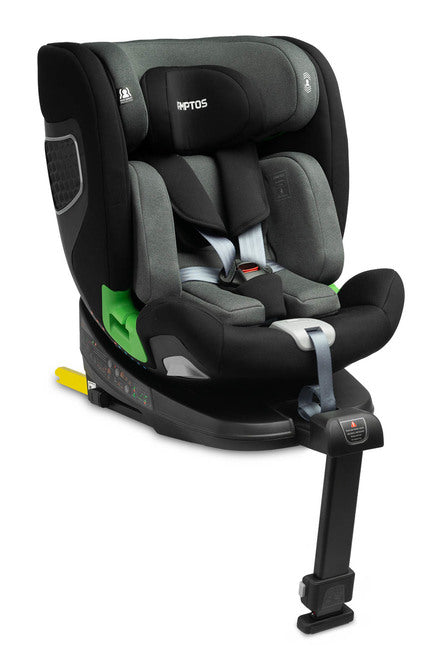 Scaun auto Kamptos i-Size IsoFix 0-36kg Gri Caretero