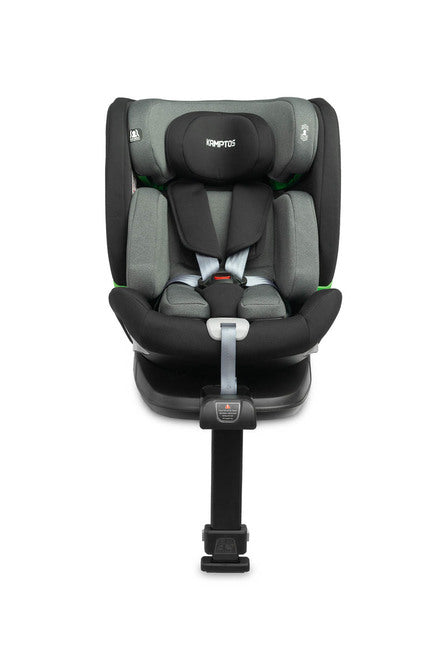 Scaun auto Kamptos i-Size IsoFix 0-36kg Gri Caretero
