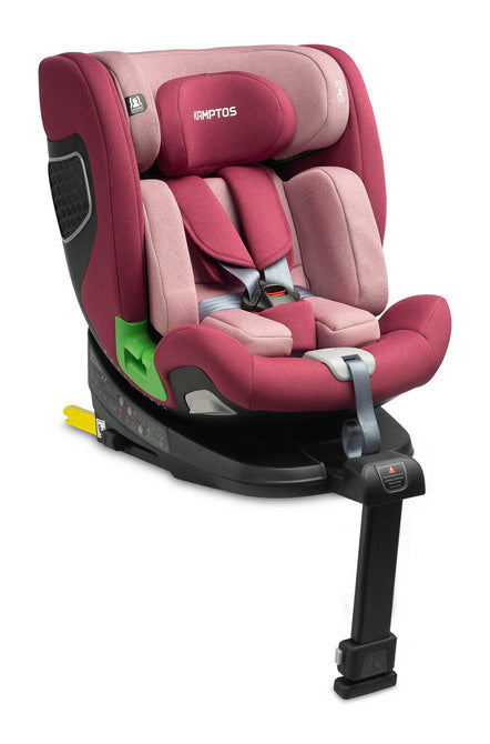 Scaun auto Kamptos i-Size IsoFix 0-36 kg Dirty Pink Caretero