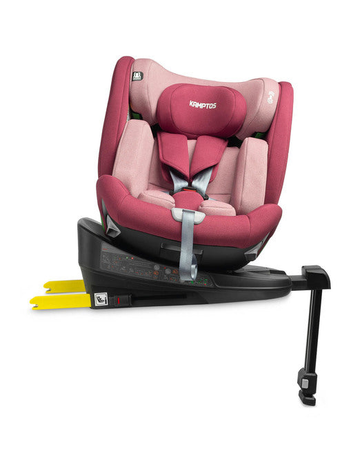 Scaun auto Kamptos i-Size IsoFix 0-36 kg Dirty Pink Caretero