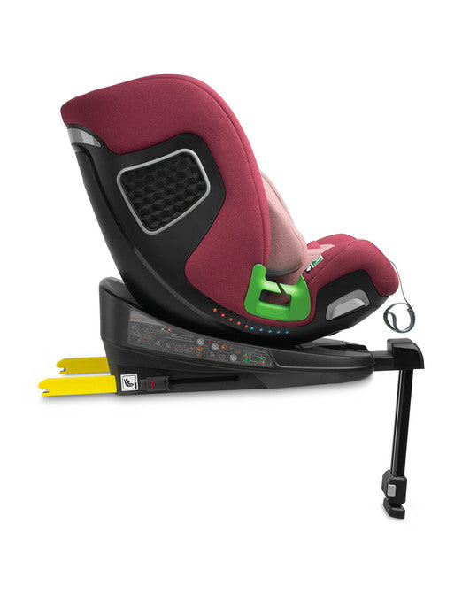 Scaun auto Kamptos i-Size IsoFix 0-36 kg Dirty Pink Caretero