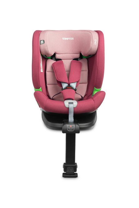 Scaun auto Kamptos i-Size IsoFix 0-36 kg Dirty Pink Caretero