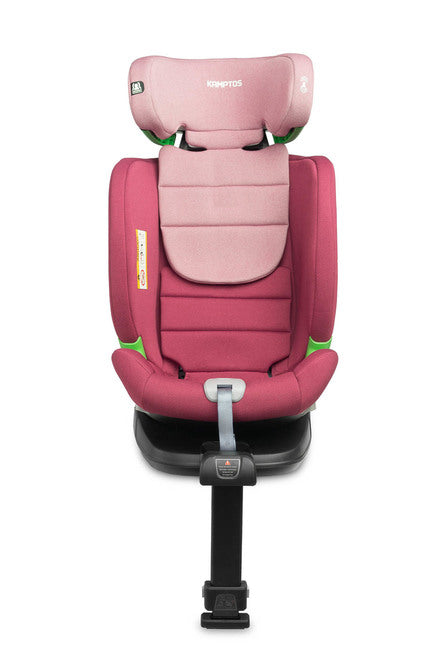 Scaun auto Kamptos i-Size IsoFix 0-36 kg Dirty Pink Caretero