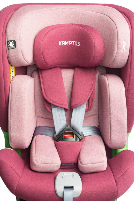 Scaun auto Kamptos i-Size IsoFix 0-36 kg Dirty Pink Caretero