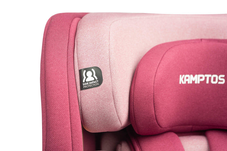 Scaun auto Kamptos i-Size IsoFix 0-36 kg Dirty Pink Caretero