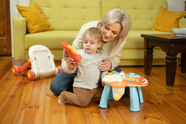 Проходилка 2в1 Spark Pink Caretero Toyz