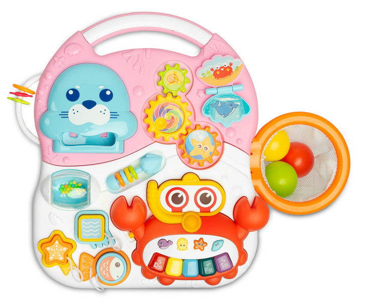 Проходилка 2в1 Spark Pink Caretero Toyz