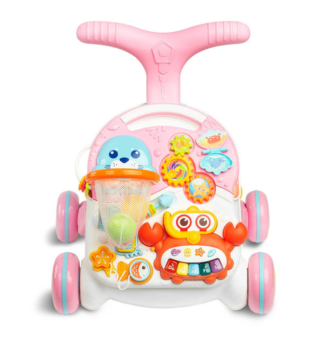 Проходилка 2в1 Spark Pink Caretero Toyz