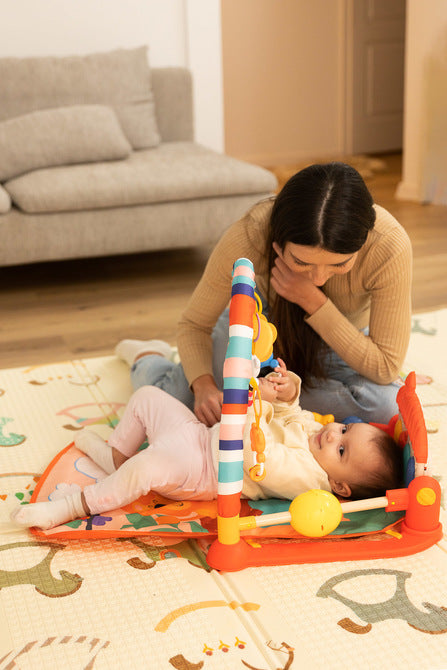 Активна Гимнастика- Zoo Mat Turquise Caretero Toyz