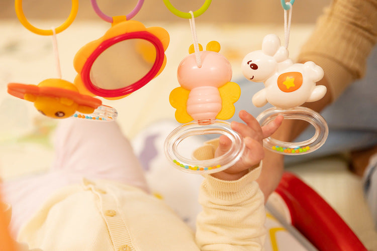 2В1 Проходилка С Музикална Подложка Синя Caretero Toyz