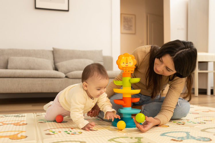 Образователна Играчка - Баскетболна Топка С Лъв Caretero Toyz