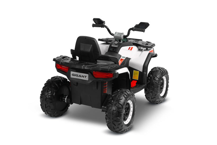 Cu baterii Quad Gigant White Caretero Toyz