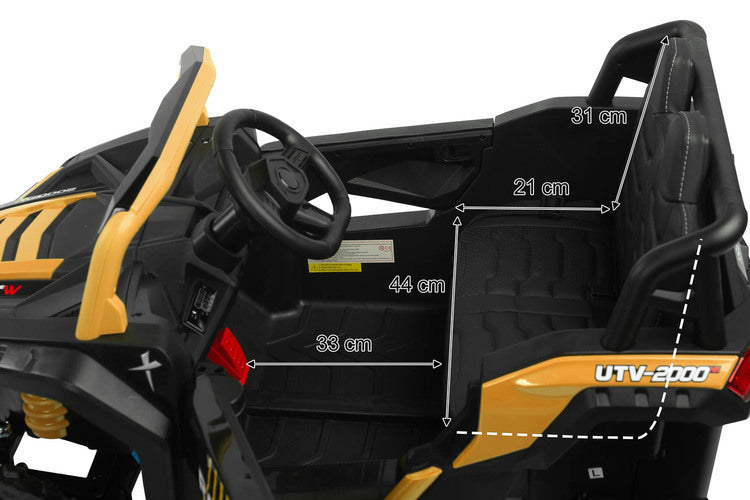 Акумулаторна Кола Axel White Caretero Toyz