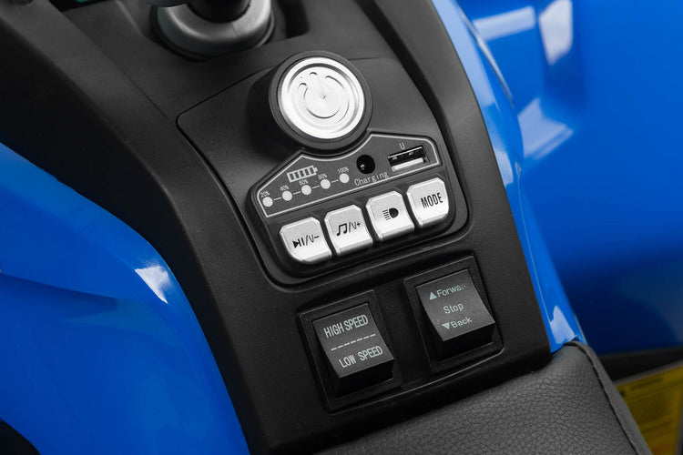 Battery-operated Quad Gigant Blue Caretero Toyz