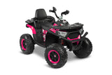 Cu baterii Quad Gigant Pink Caretero Toyz