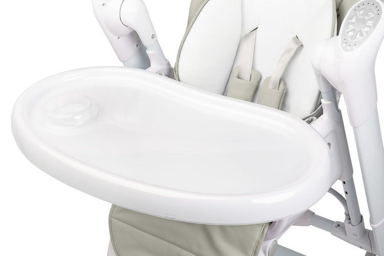 Столче За Хранене и Електрическа Люлка 2в1 Индиго Grey Caretero