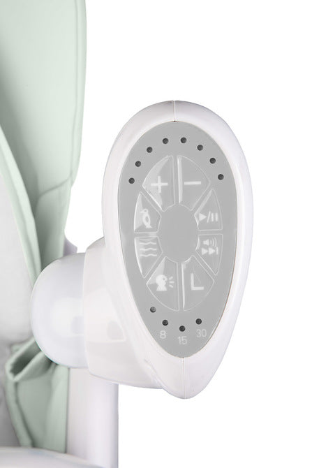 Столче За Хранене и Електрическа Люлка 2в1 Индиго Light Grey Caretero