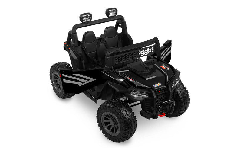Battery-Powered Off-Road Vehicle Blaze Black Caretero Toyz