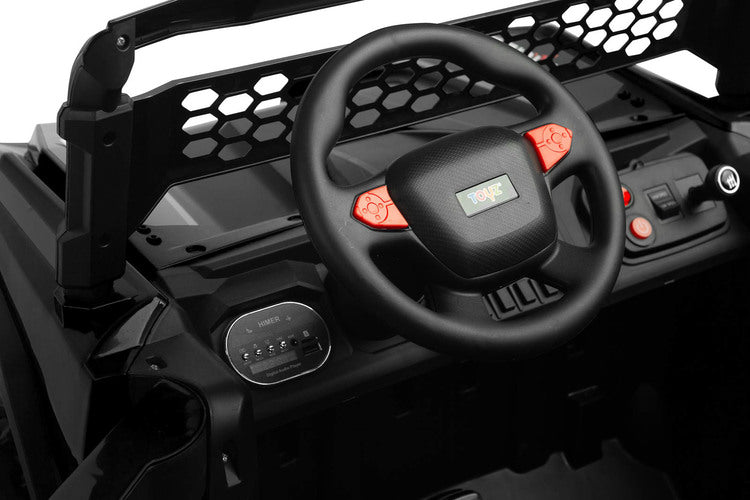 Battery-Powered Off-Road Vehicle Blaze Black Caretero Toyz