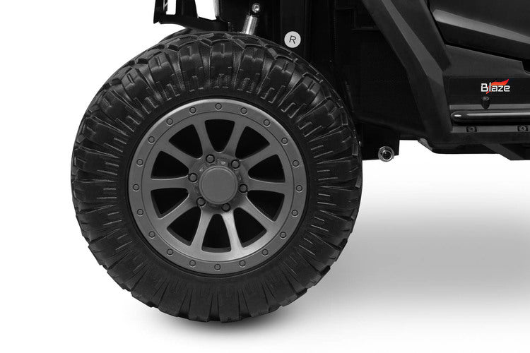 Battery-Powered Off-Road Vehicle Blaze Black Caretero Toyz