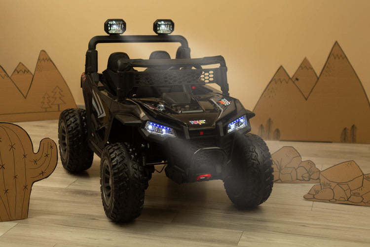 Battery-Powered Off-Road Vehicle Blaze Black Caretero Toyz