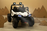 Vehicul off-road alimentat cu baterie Blaze White Caretero Toyz