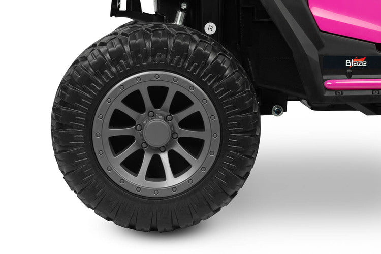 Battery-Powered Off-Road Vehicle Blaze Fuchsia Caretero Toyz