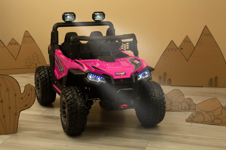 Battery-Powered Off-Road Vehicle Blaze Fuchsia Caretero Toyz