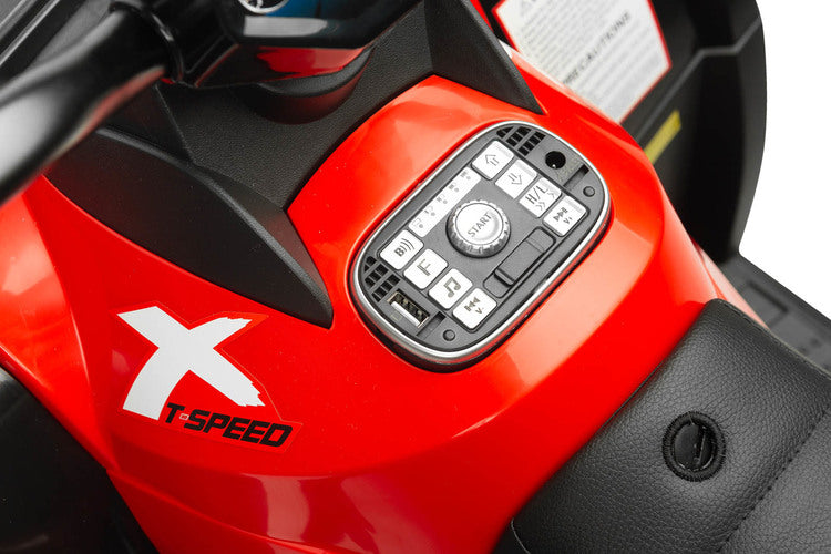 Battery-operated Jeep Red Caretero Toyz