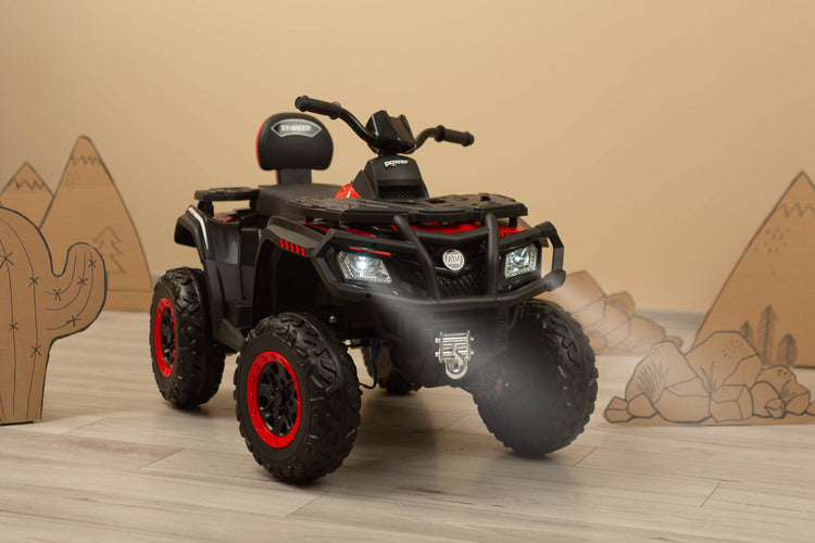 Battery-operated Jeep Red Caretero Toyz