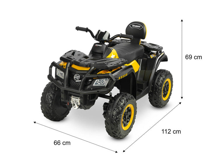 Battery-operated Jeep Red Caretero Toyz