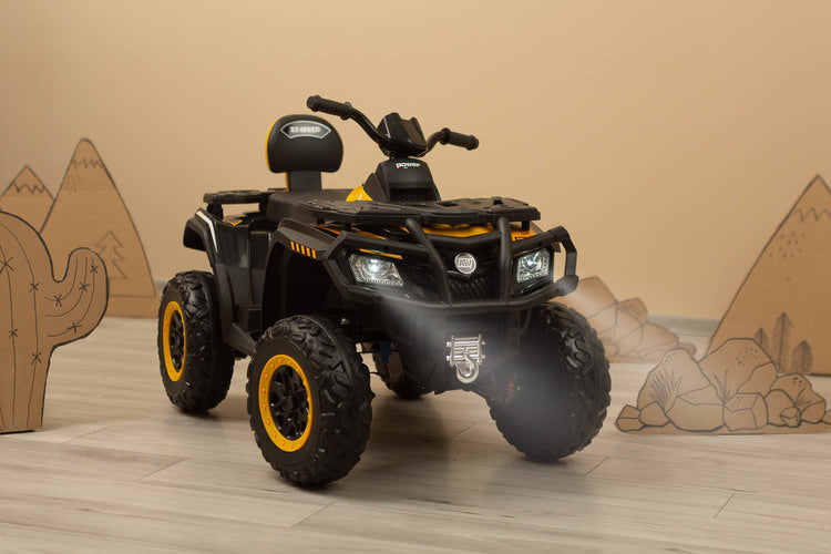 Battery-operated Jeep Yellow Caretero Toyz