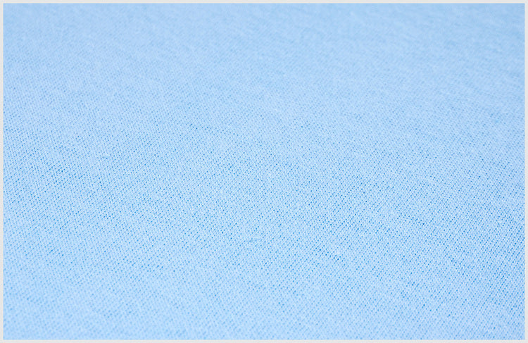 Cearșaf de bumbac albastru 160X80 Sensillo