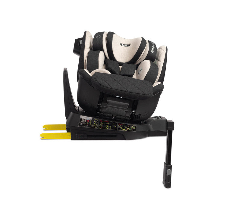 Scaun Auto Turox i-Size IsoFix 0-36kg Bej Caretero 
