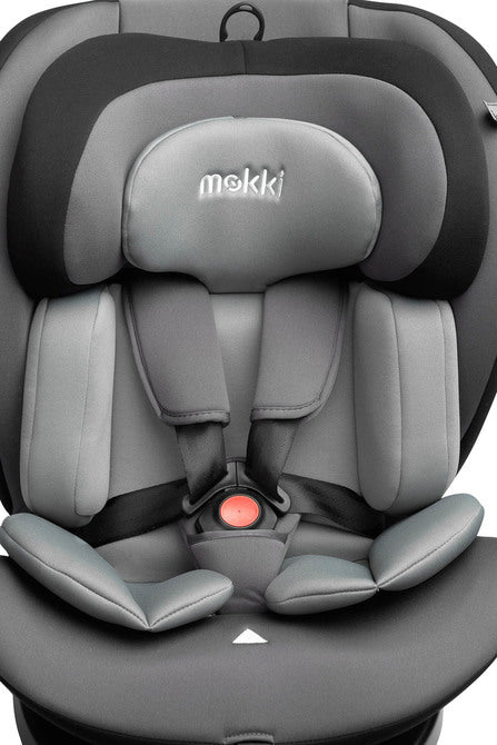 Scaun auto Mokki i-Size IsoFix 0-36kg Gri Caretero 