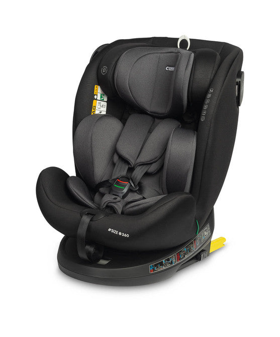 Scaun auto Commo i-Size IsoFix 0-36kg Graphite Caretero