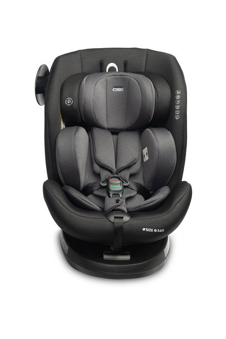 Scaun auto Commo i-Size IsoFix 0-36kg Graphite Caretero