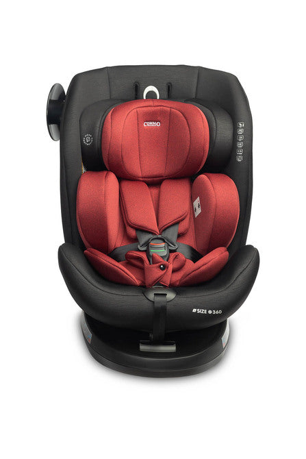 Scaun auto Commo i-Size IsoFix 0-36kg Burgundy Caretero