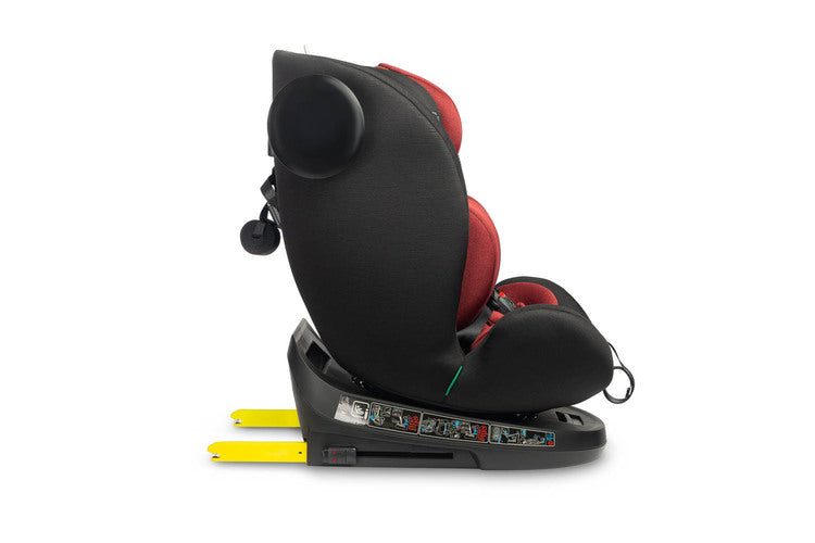 Scaun auto Commo i-Size IsoFix 0-36kg Burgundy Caretero