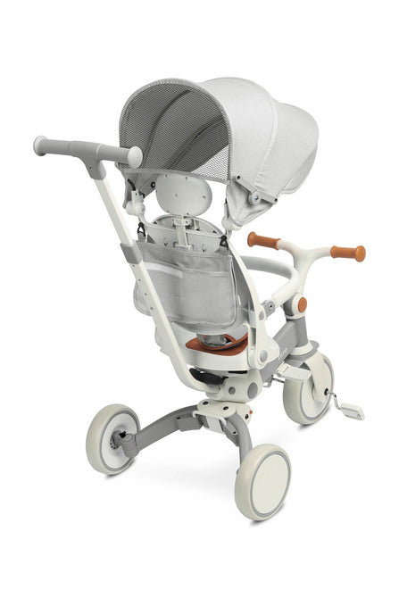 Tricicletă și bicicletă echilibrată 2 în 1 Faro Grey Caretero Toyz 