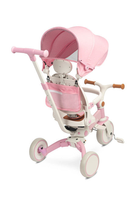 Триколка и баланиращо колело 2в1 Faro Pink Caretero Toyz