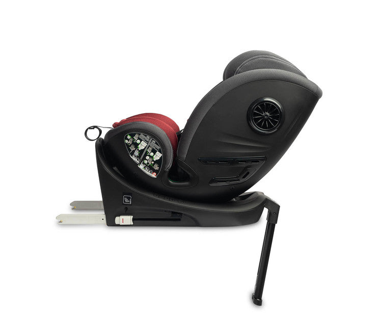 Scaun auto Fortis i-Size IsoFix 0-36kg Burgundy Caretero
